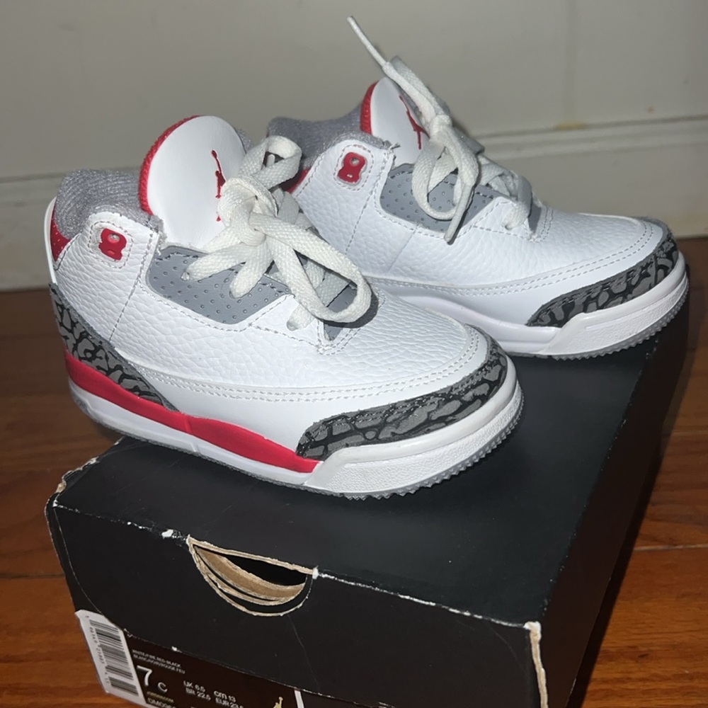 Air Jordan 3 Retro TD 'Fire Red' 2022